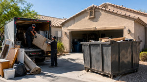 When Should You Use Junk Removal Instead of Dumpster Rental in Phoenix Homes?